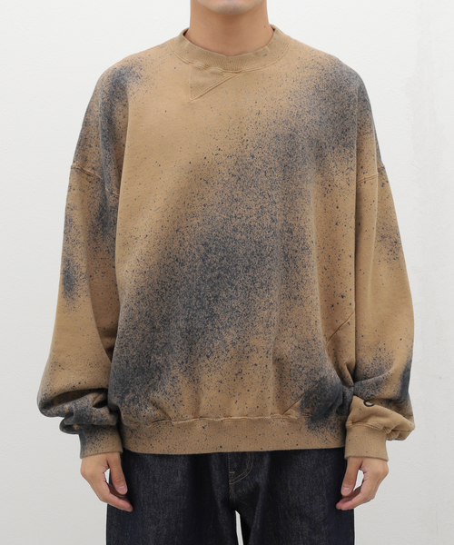 NOMA t.d.（ノーマティーディー） トレーナー スウェット Hand Dyed