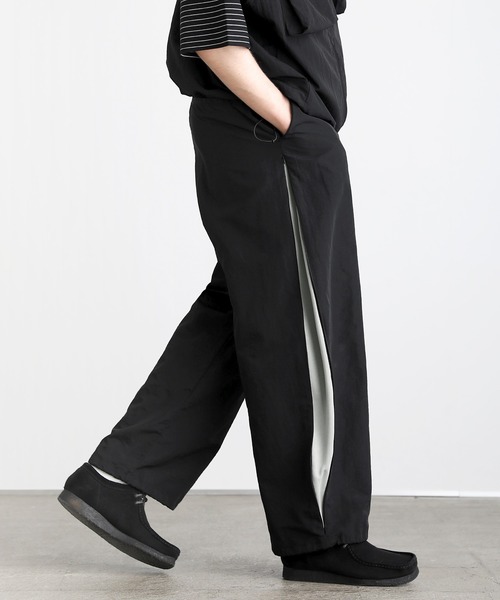 EPIC パンツ ワッシャーナイロンベンチレーションテックパンツ メンズ