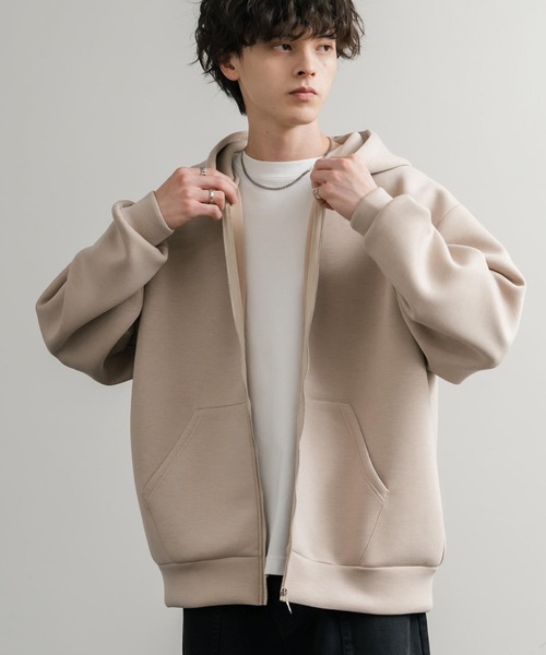 Rocky Monroe（ロッキーモンロー） パーカー ルーズシルエットペール