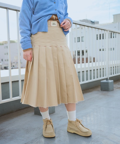 common gull products. スカート 街のチノプリーツスカート : ZOZOTOWN