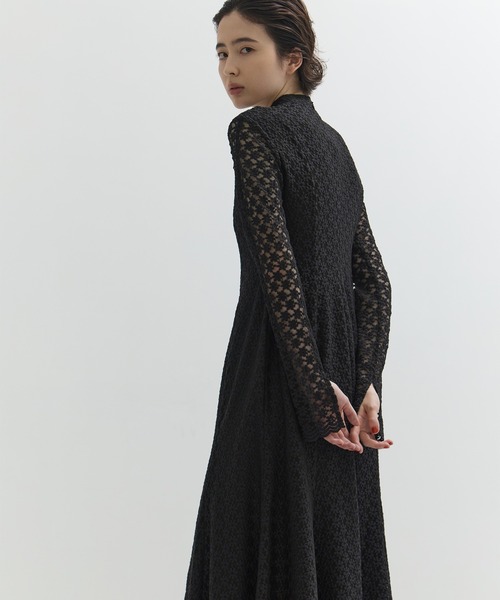 CLANE（クラネ） ワンピース 「CLANE/クラネ」3D FLOWER LACE SLASH