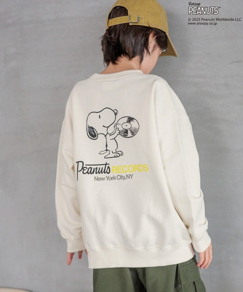 PEANUTS トレーナー 「PEANUTS×BAYFLOW」ピーナッツアソートスウェット