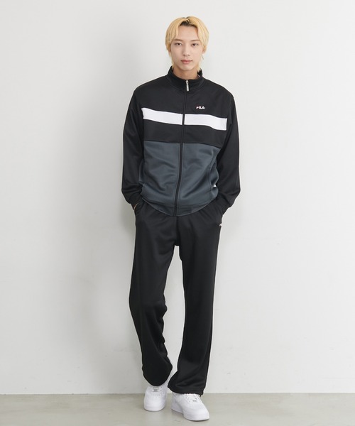 FILA（フィラ） ジャージ 「別注」FILA/フィラ ワンポイント ロゴ 刺繍
