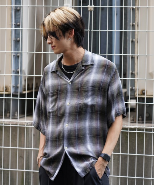TOWNCRAFT（タウンクラフト） シャツ 60S LOOP COLLAR SS SHIRTS