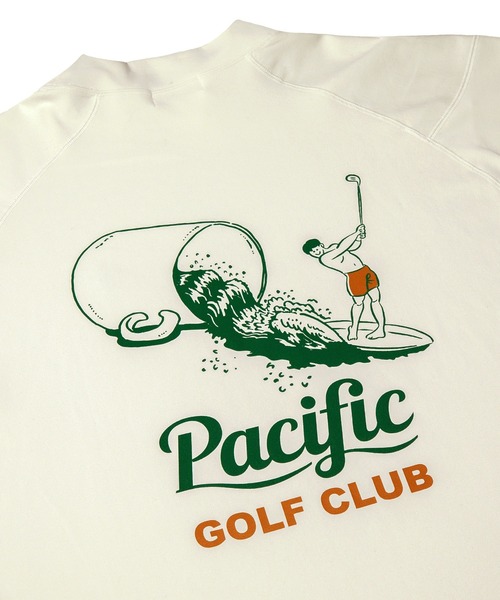 Pacific GOLF CLUB（パシフィックゴルフクラブ） tシャツ MOCK-NECK
