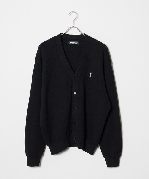 PLAYBOY（プレイボーイ） カーディガン RABBIT V-NECK CARDIGAN