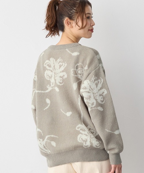 Viola e Viola（ヴィオラ エ ヴィオラ） ニット セーター フラワー