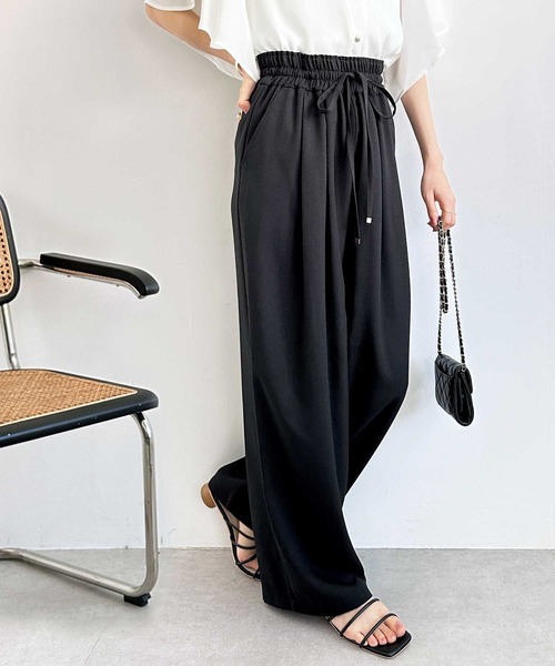 GeeRA（ジーラ） パンツ 「新色追加/5サイズ展開」上品見え！ダブル