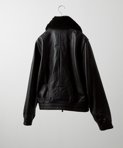 CLEL（クレイル） ブルゾン アウター 「CLEL」Cow Leather G-1 Blouson
