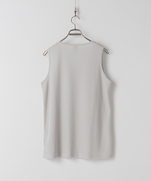 Casper John（キャスパージョン） タンクトップ Waffle layered tank