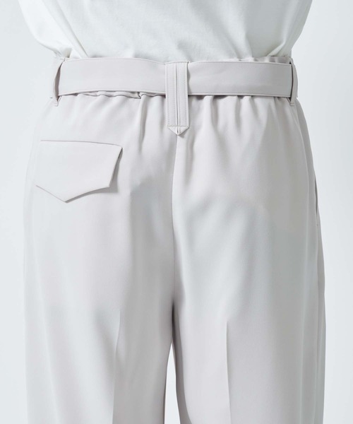 CULLNI（クルニ） スラックス STUDIOUS別注 WIDE STRAIGHT SLACKS