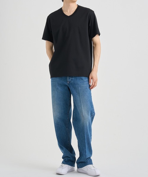 tシャツ もう汗(焦)らない汗染み，汚れ防止/ソロテックスショート