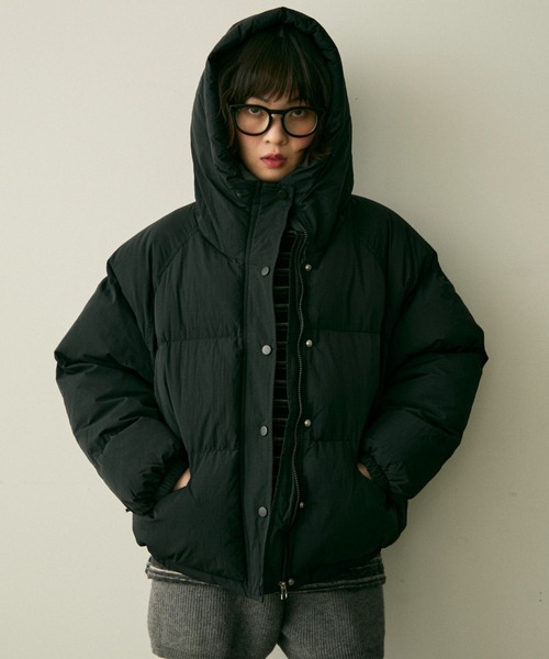 full/fill. ダウンコート ダウンジャケット hood pudding jacket