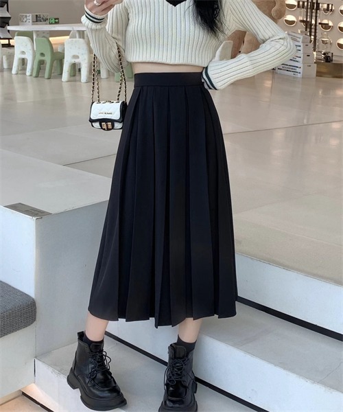 FREE STYLISTS スカート 幅広プリーツスカート : ZOZOTOWN Yahoo!店