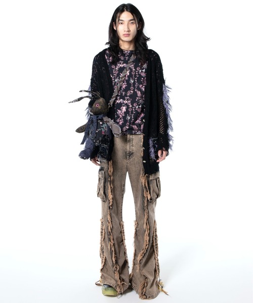 rurumu: カーゴパンツ rurumu:/ルルムウ/drawstring denim pants