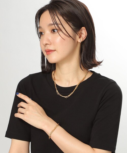 COCOSHNIK（ココシュニック） ネックレス シルバー ミックスチェーン
