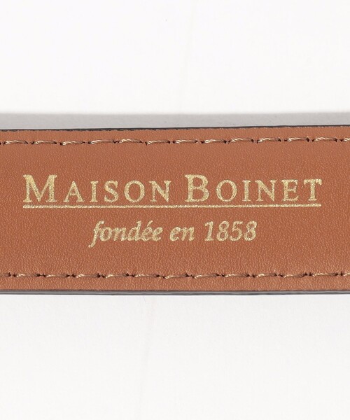 MAISON BOINET（メゾンボワネ） ベルト カーフレザー ウエスタンベルト