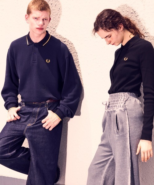 FRED PERRY（フレッドペリー） ポロシャツ 別注 ワンポイントロゴ刺繍