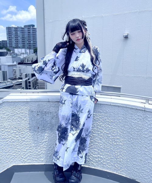 REFLEM（レフレム） 浴衣 「REFLEM/レフレム」総柄浴衣SET レディース