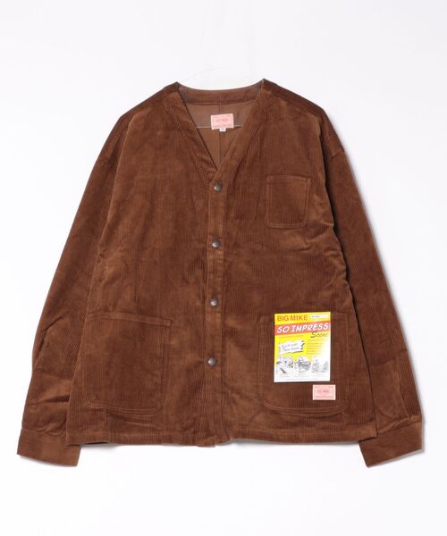 BIG MIKE（ビッグマイク） ジャケット ノーカラージャケット メンズ