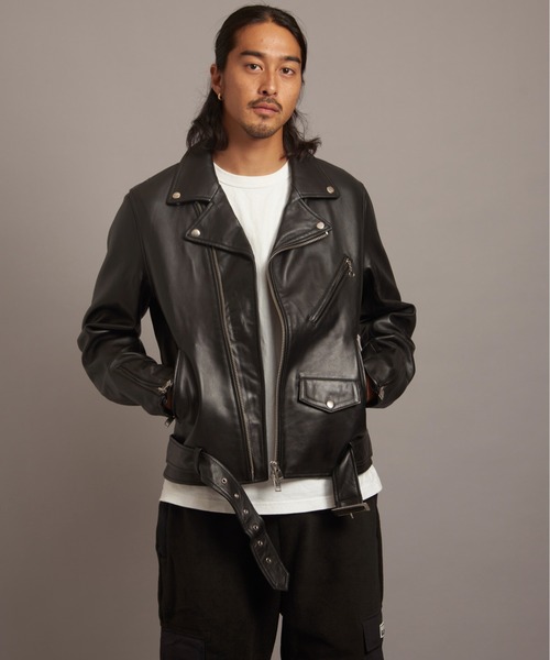 JACKROSE（ジャックローズ） 革ジャン ライダース JE LAMB LEATHER