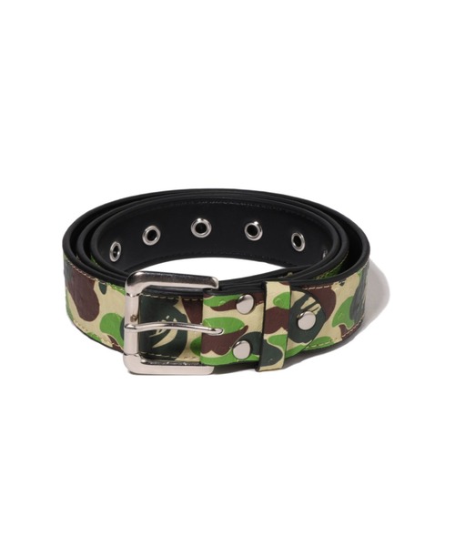 A BATHING APE（アベイシングエイプ） ベルト ABC CAMO PU OSTRICH