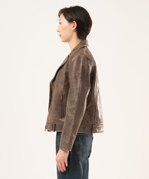 Levi's（リーバイス） レザージャケット ライダース モトレザー