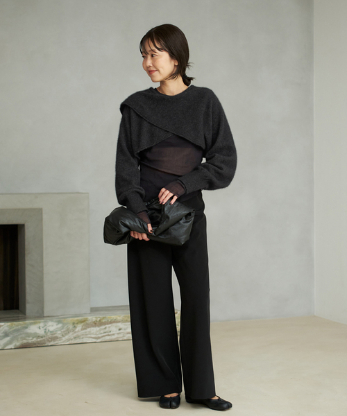 plage（プラージュ） ニット セーター ENRICA / エンリカ SLEEVE CAPE