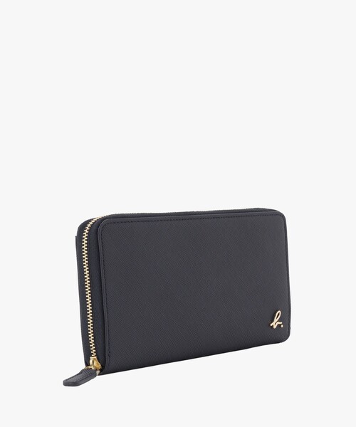 agnes b.（アニエスベー） 財布 ラウンドジップロングウォレット