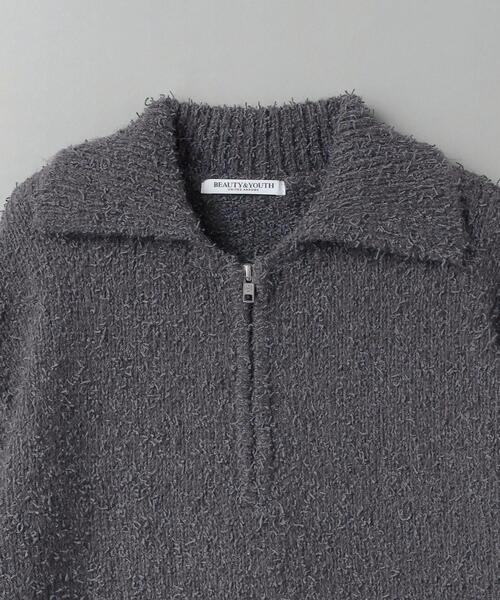 BEAUTY＆YOUTH UNITED ARROWS ニット ハーフジップ ニット プル