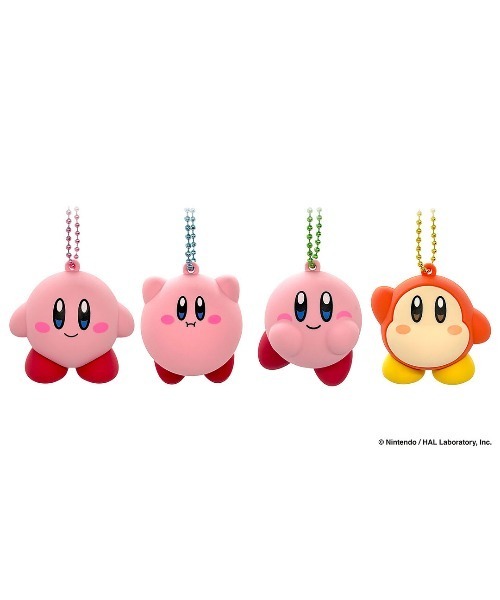 Hamee（ハミィ） キーホルダー 星のカービィ ぷっくりラバーマスコット