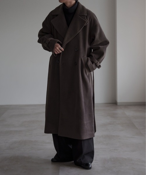 epnok チェスターコート コート 2WAYダブルチェスターコート メンズ