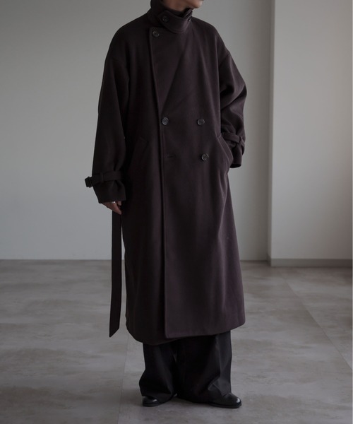 epnok チェスターコート コート 2WAYダブルチェスターコート メンズ