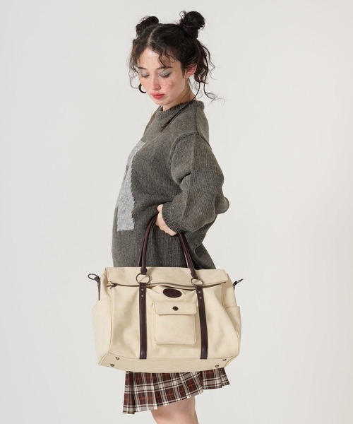 TINA：JOJUN（ティーナジョジュン） ボストンバッグ ショルダー付き