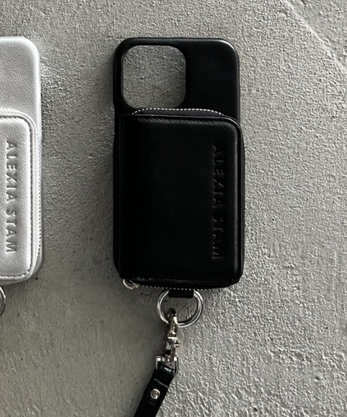 ALEXIA STAM（アリシアスタン） スマホケース Eco Leather iPhone Case