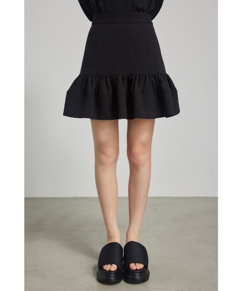 rienda（リエンダ） スカート ミニマーメイドフリルスカート