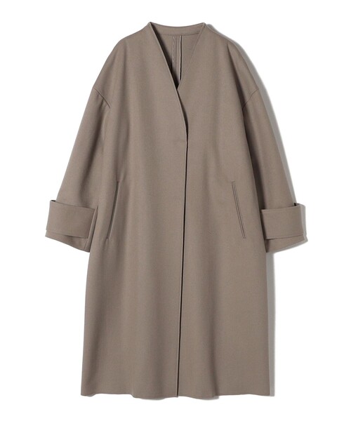 SHIPS（シップス） ノーカラーコート コート MANTECO ノーカラー