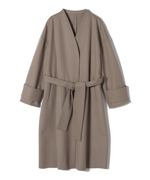 SHIPS（シップス） ノーカラーコート コート MANTECO ノーカラー