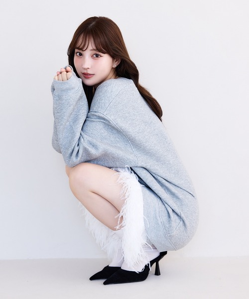 EIMY ISTOIRE（エイミーイストワール） ワンピース フェザーヘム
