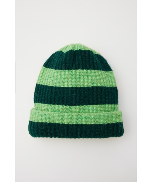 HeRIN.CYE ニット帽 ニットキャップ Randam border knit cap ボーダー