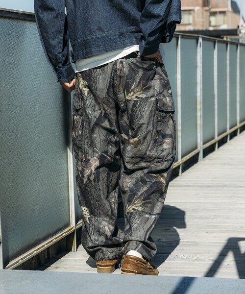 HINSON カーゴパンツ HINSON/ヒンソン 6POCKET PANTS/6ポケットカモ柄