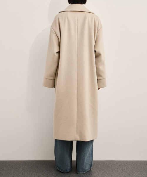 LE CERCLE par rope' コート アウター 2WAYスタンドカラーロングコート
