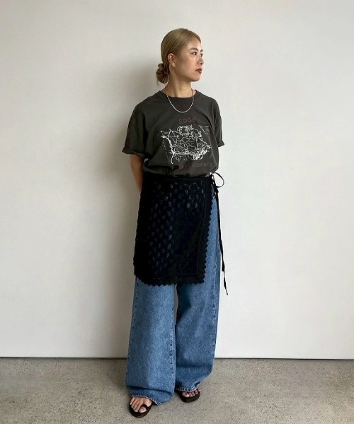 anuke（アンヌーク） スカート Lace Wrap Skirt : ZOZOTOWN Yahoo!店