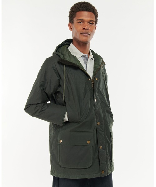 Barbour（バブアー） ブルゾン アウター メンズフード付きBEAUFORT