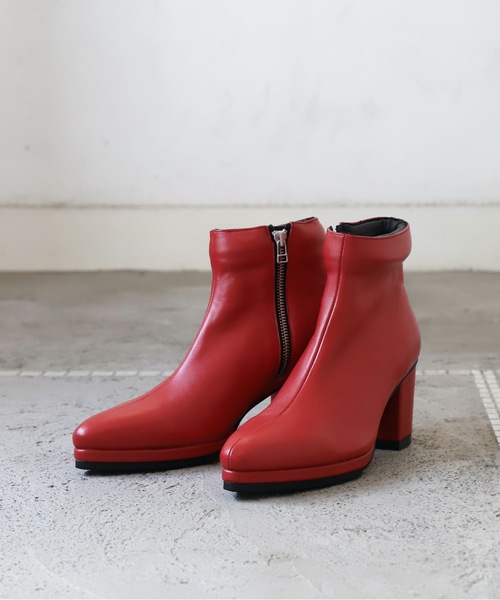 banal chic bizarre（バナルシックビザール） ブーツ LEATHER HEEL