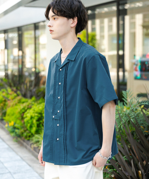 SENSE OF PLACE by URBAN RESEARCH シャツ デザインオープンカラー
