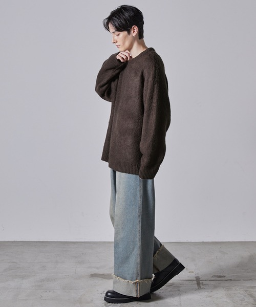 CLEL（クレイル） セーター ニット 「CLEL」Mohair Blend Shaggy