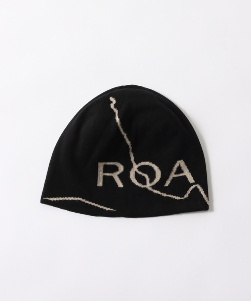 ROA ニット帽 ニットキャップ ROA / ロア Logo Beanie RBMW219YA04