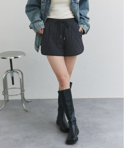 ad thie（アドティエ） パンツ キルティング ショートパンツ