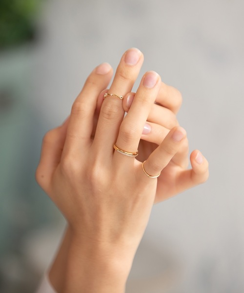 BLOOM（ブルーム） 指輪 リング シルバー キュービックジルコニア